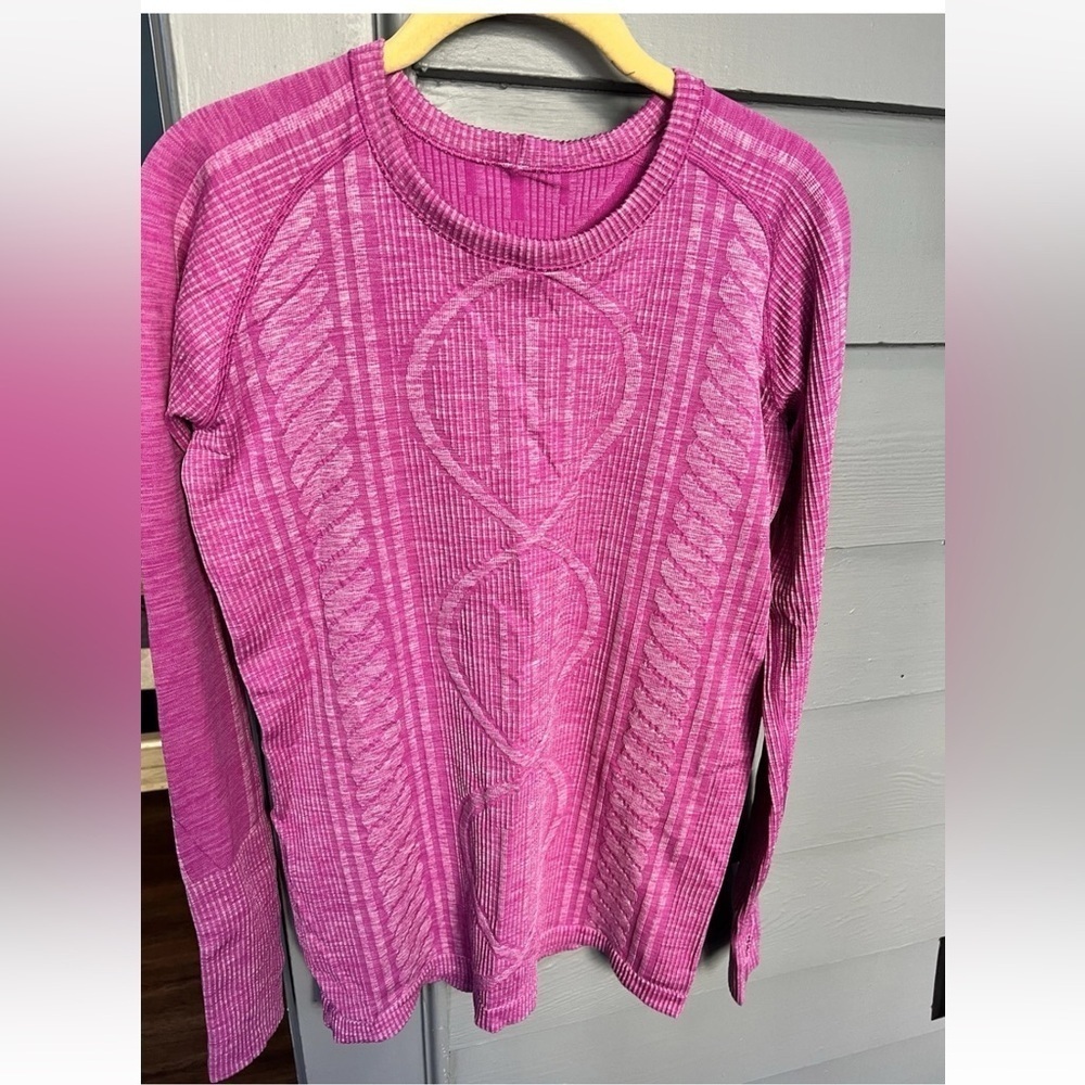Lululemon Rest Less Pullover Long Sleeve Mid-Layer Ultra Violet 6 no size tag